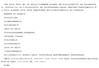 本土企业彰显龙华质量,华思旭荣获龙华区质量示范企业称号 本土企业彰显龙华质量,华思旭荣获龙华区质量示范企业称号